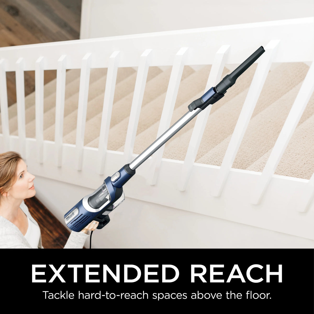 Corded Stick Vacuum with Self-Cleaning Brushroll V1400