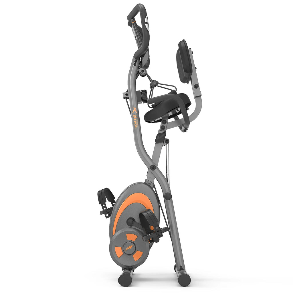Folding Recumbent Exercise Bike with Resistance Bands N317515