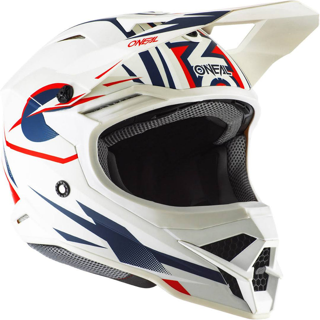 White/Blue XS Cross Helmet D252302