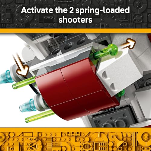 Star Wars Jedi Interceptor Spaceship Building Toy G2796