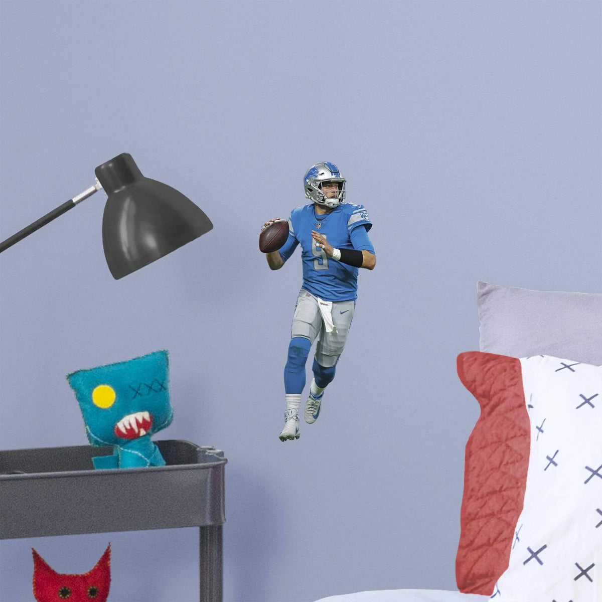 Officially Licensed NFL Removable Wall Decal Giant Athlete + 2 Wall Decals O363243