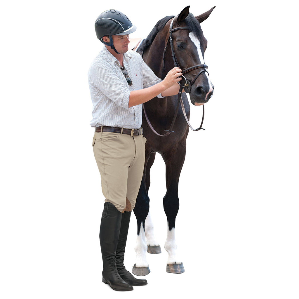 Classic Tan Knee Patch Breech D579