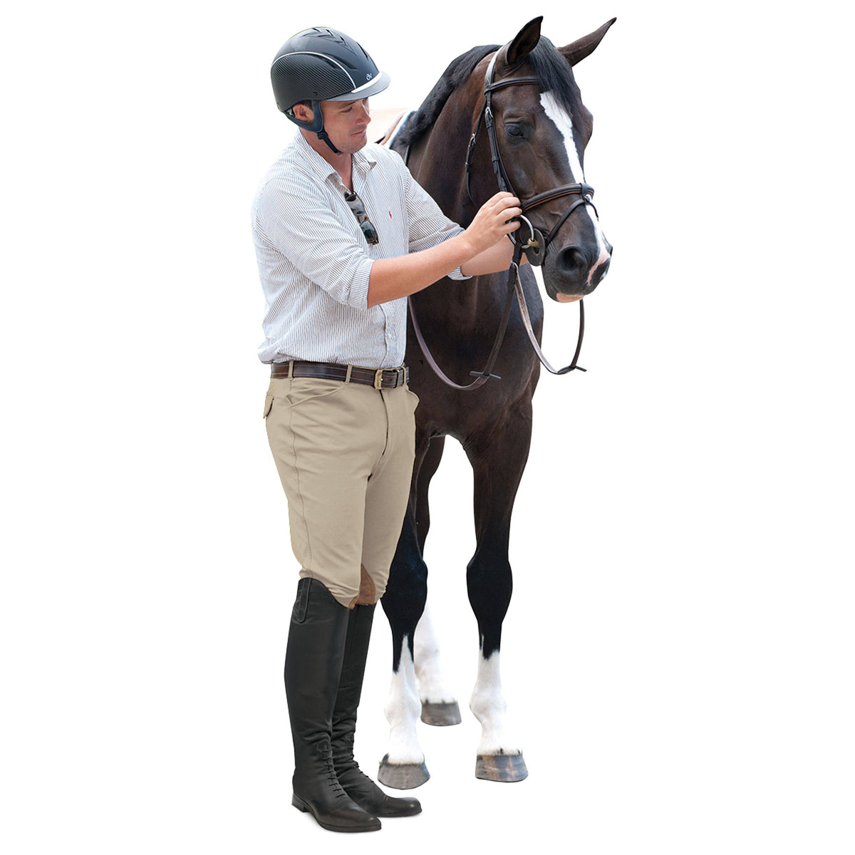 Classic Tan Knee Patch Breech D579