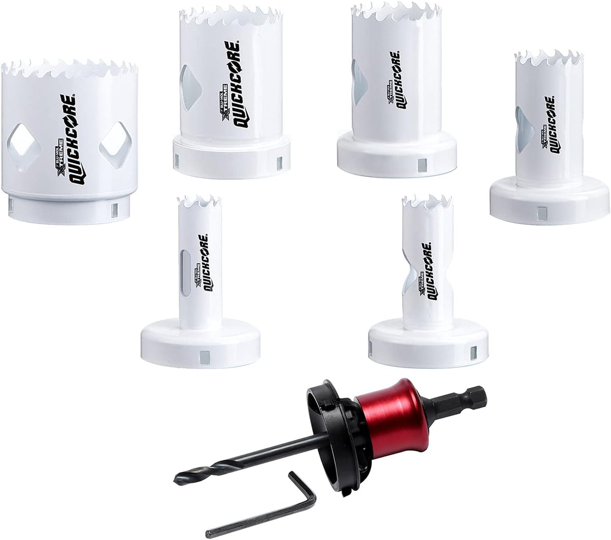 20 Pc Bi-Metal Hole Saw Kit with Arbor B271