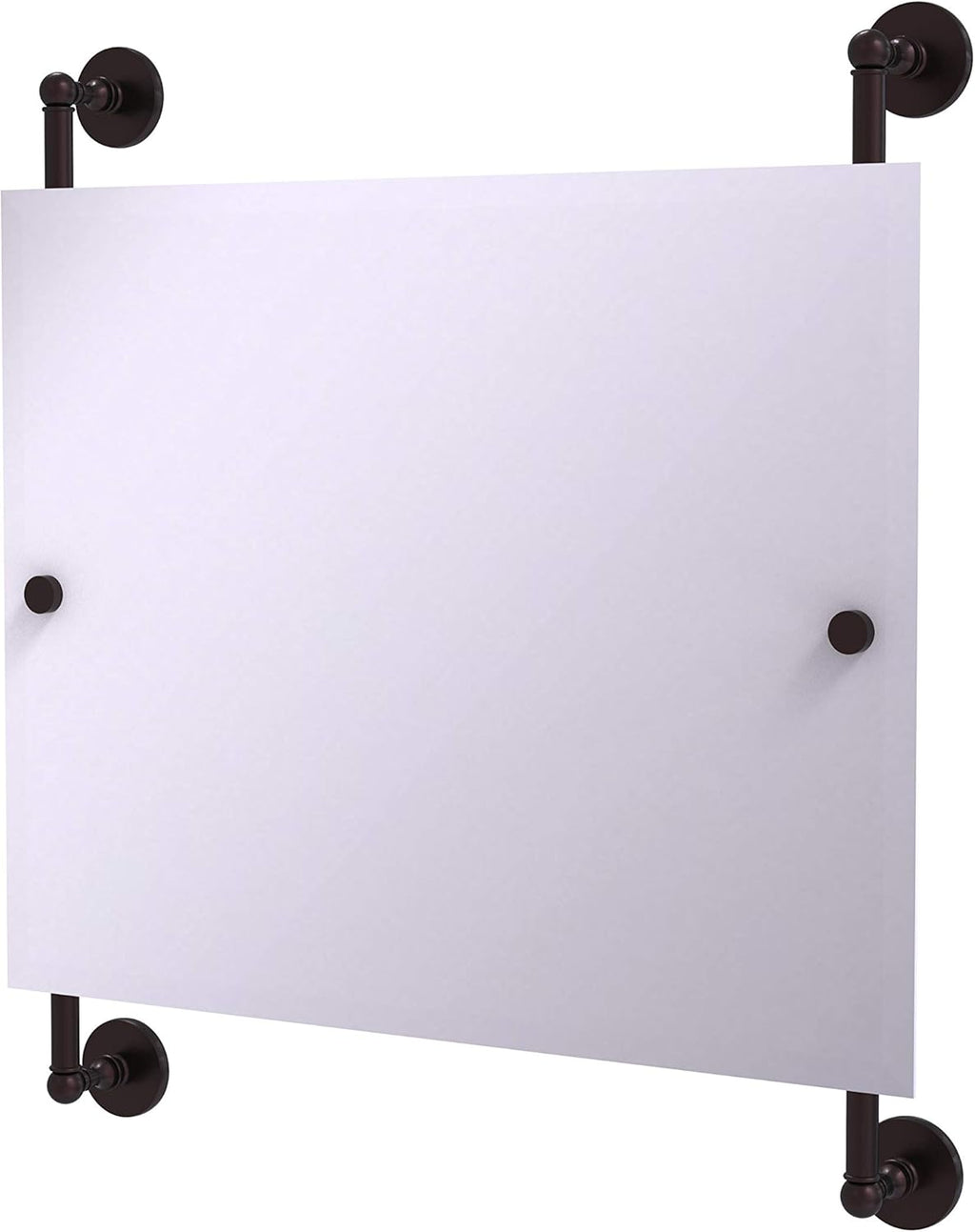 Polished Nickel Frameless Wall Mirror Y34167