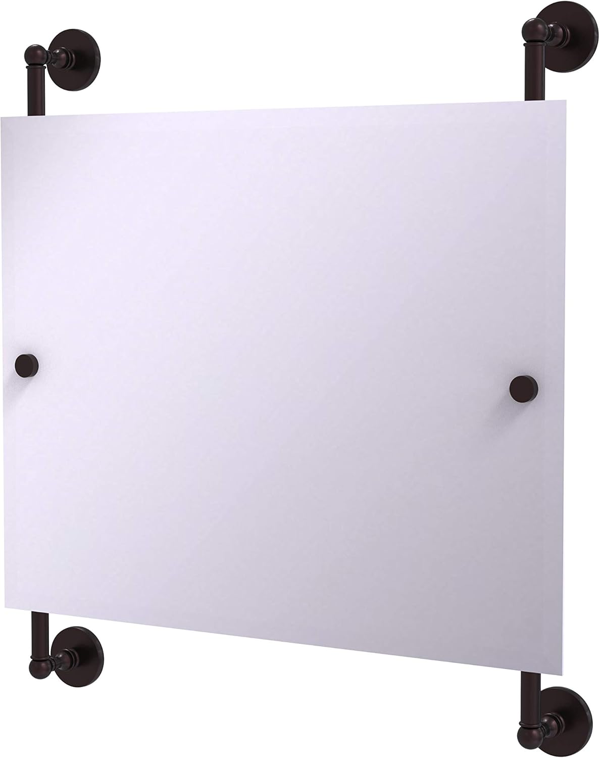 Polished Nickel Frameless Wall Mirror Y34167