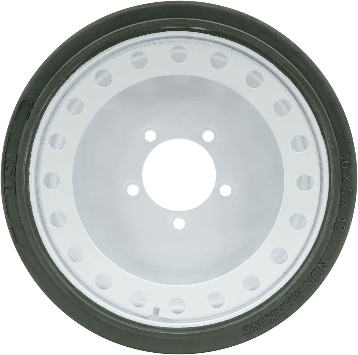 (2 Pack) 16 x 5 x 12 Non-Marking Wheel Assembly R92666