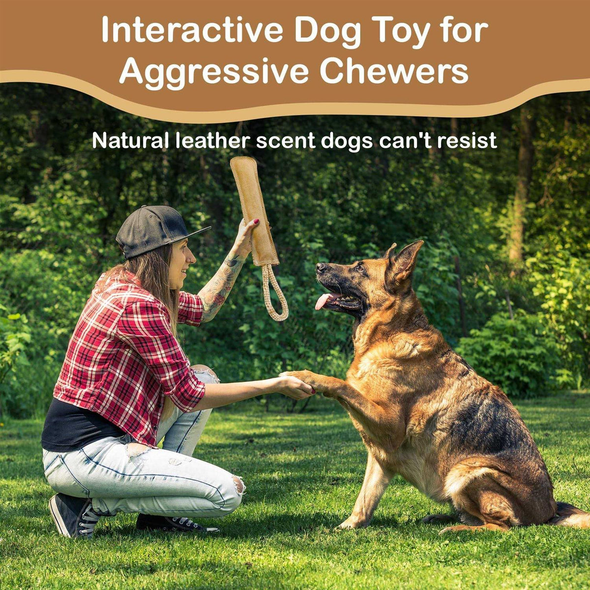 Leather Dog Toy P842503