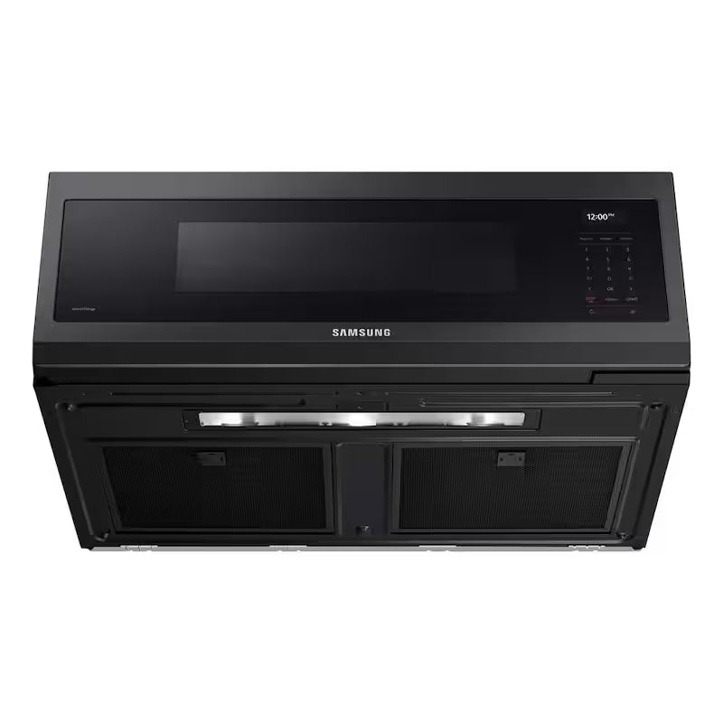 Black Stainless Steel Over the Range Microwave R95619