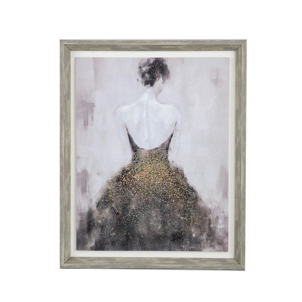 Canvas Framed Wall Art 17.25" x 21" B136323