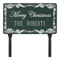 Green Silver Lawn Plaque P8869