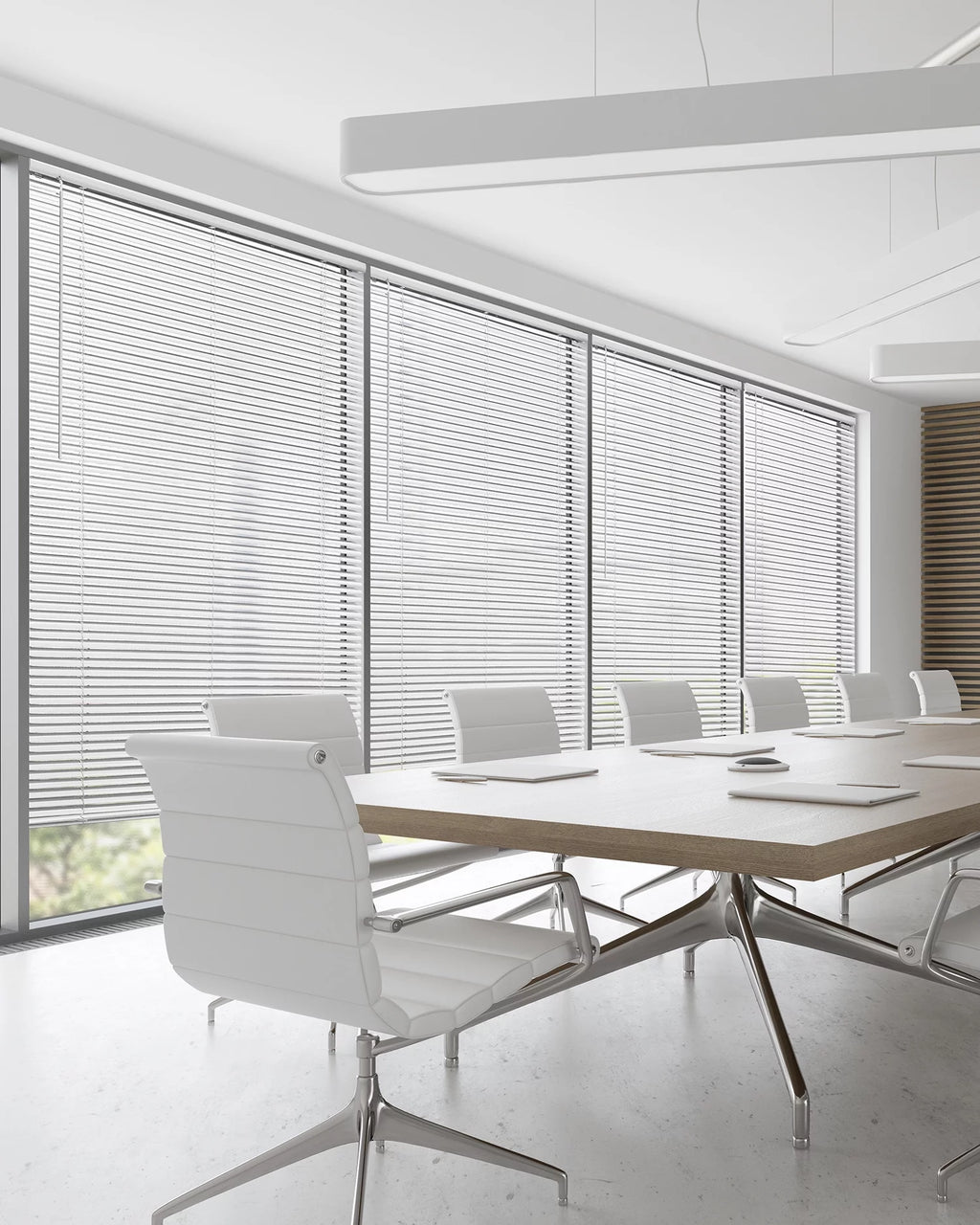 Cordless 1-Inch Vinyl Mini Blinds Gloss White 70"W X 48"H X2793
