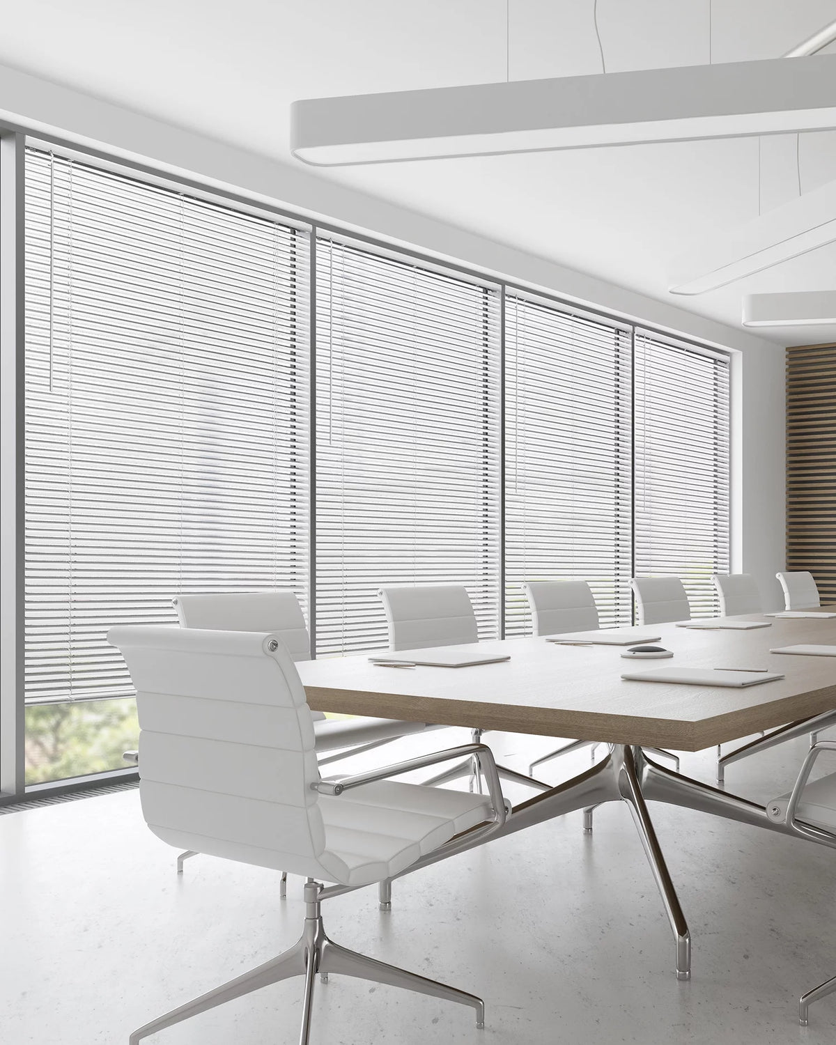 Cordless 1-Inch Vinyl Mini Blinds Gloss White 70"W X 48"H X2793