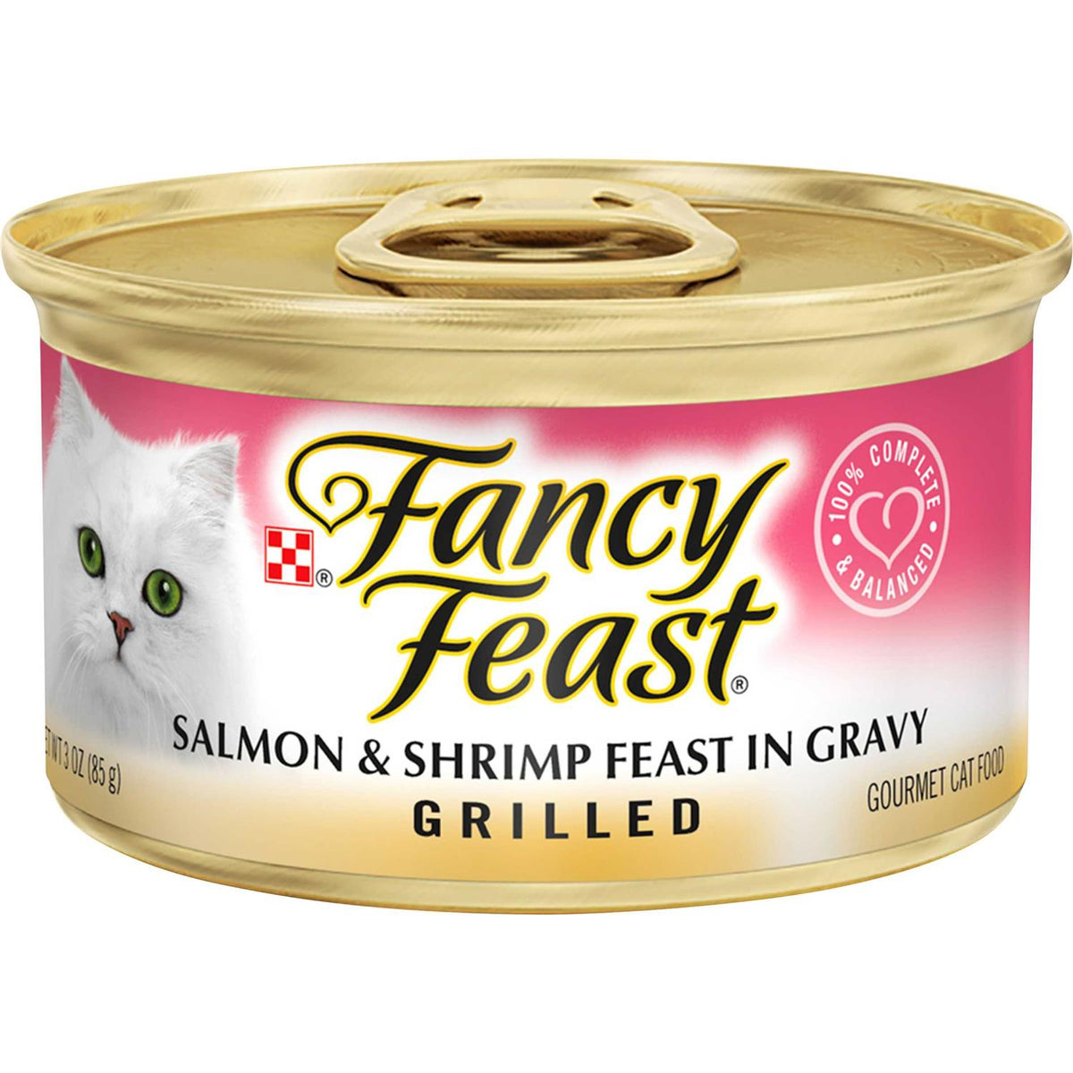 Grilled Salmon & Shrimp Canned Cat Food, 3 oz, 24 ct M702