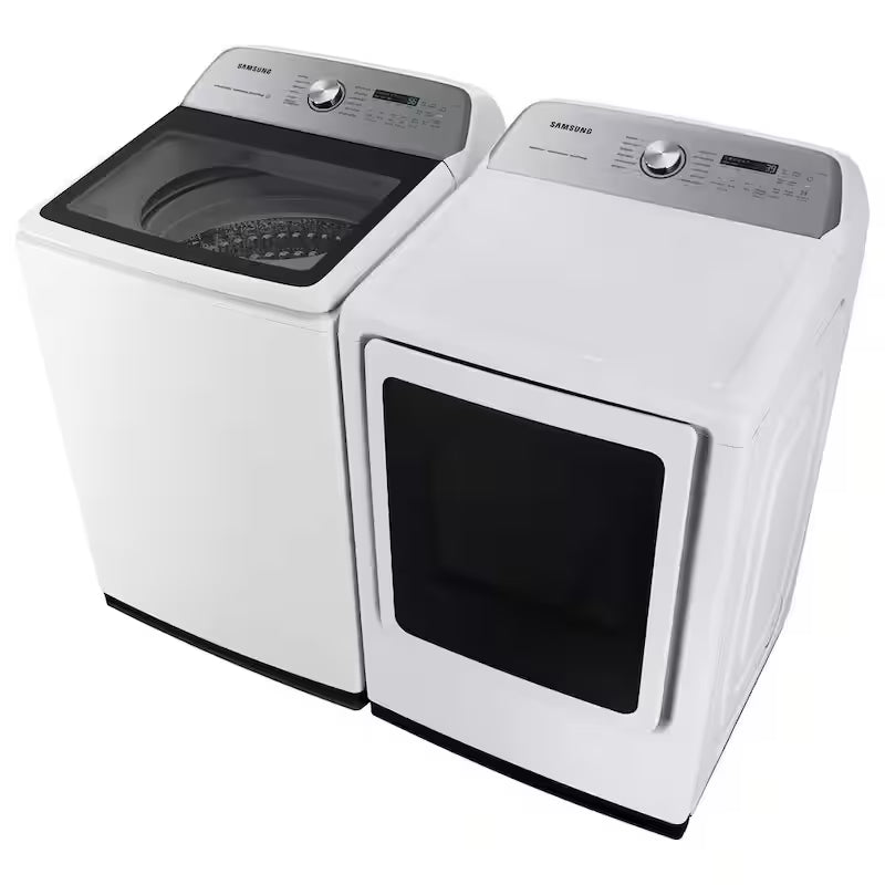 7.4 cu. ft. Vented Gas Dryer with Steam Sanitize in White D614