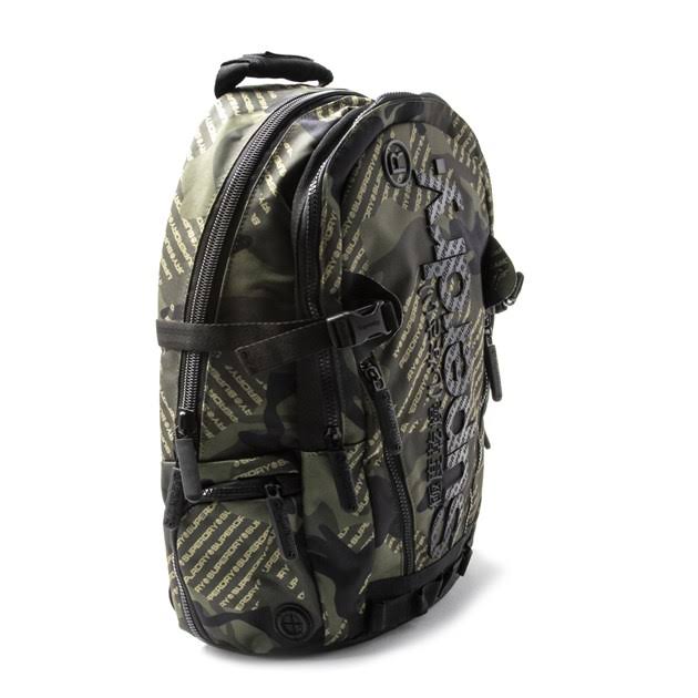 Camo Logo Tarp Green Backpack U102736