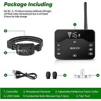 Wireless Dog Fence 2 Dogs Training Collar Remote O230048