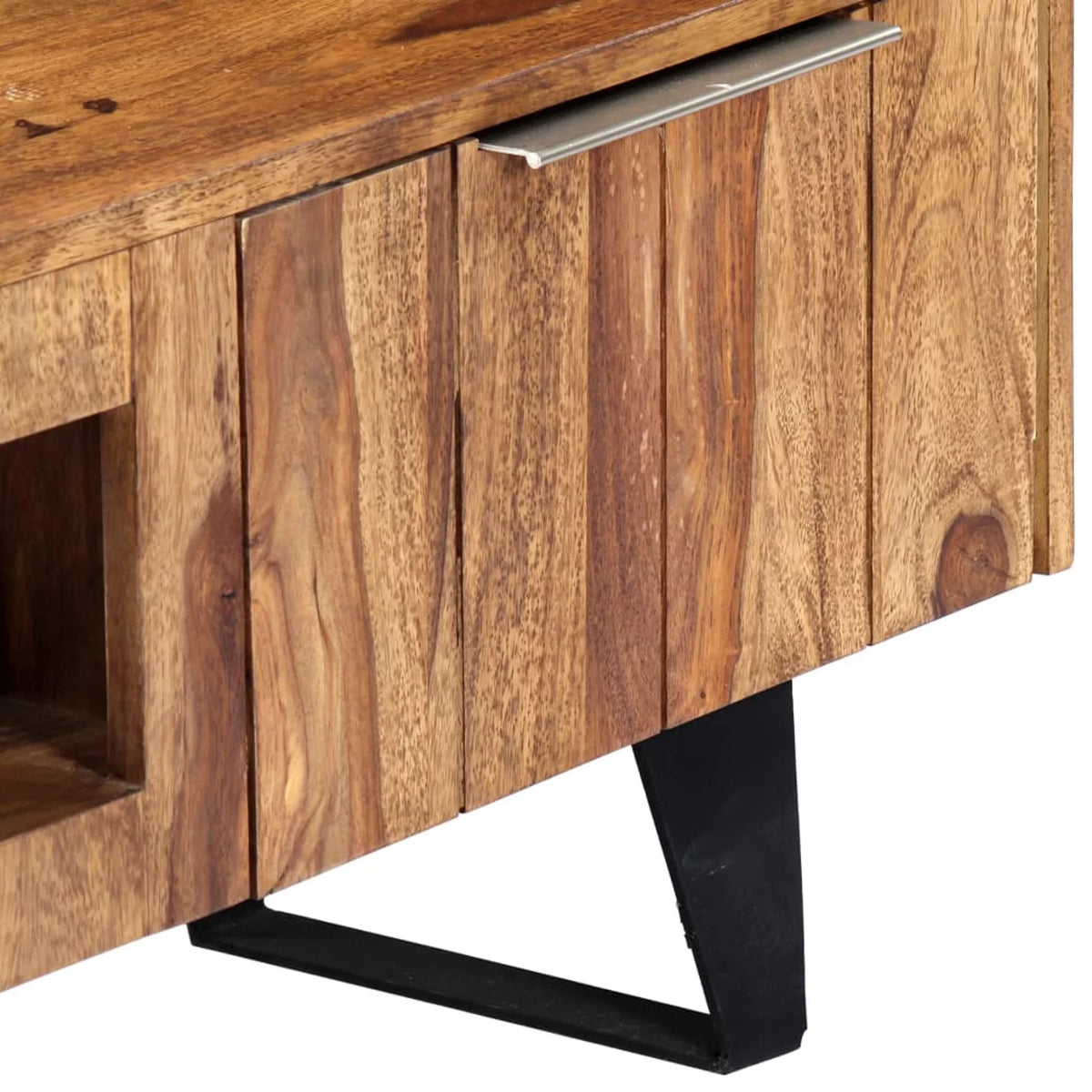 Sheesham Wood TV Cabinet with Door and Compartment G14670